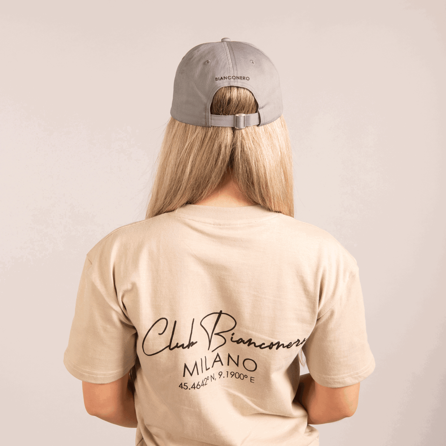 Club Bianconero 6 Panel Cap - Grey - Bianconero MCR