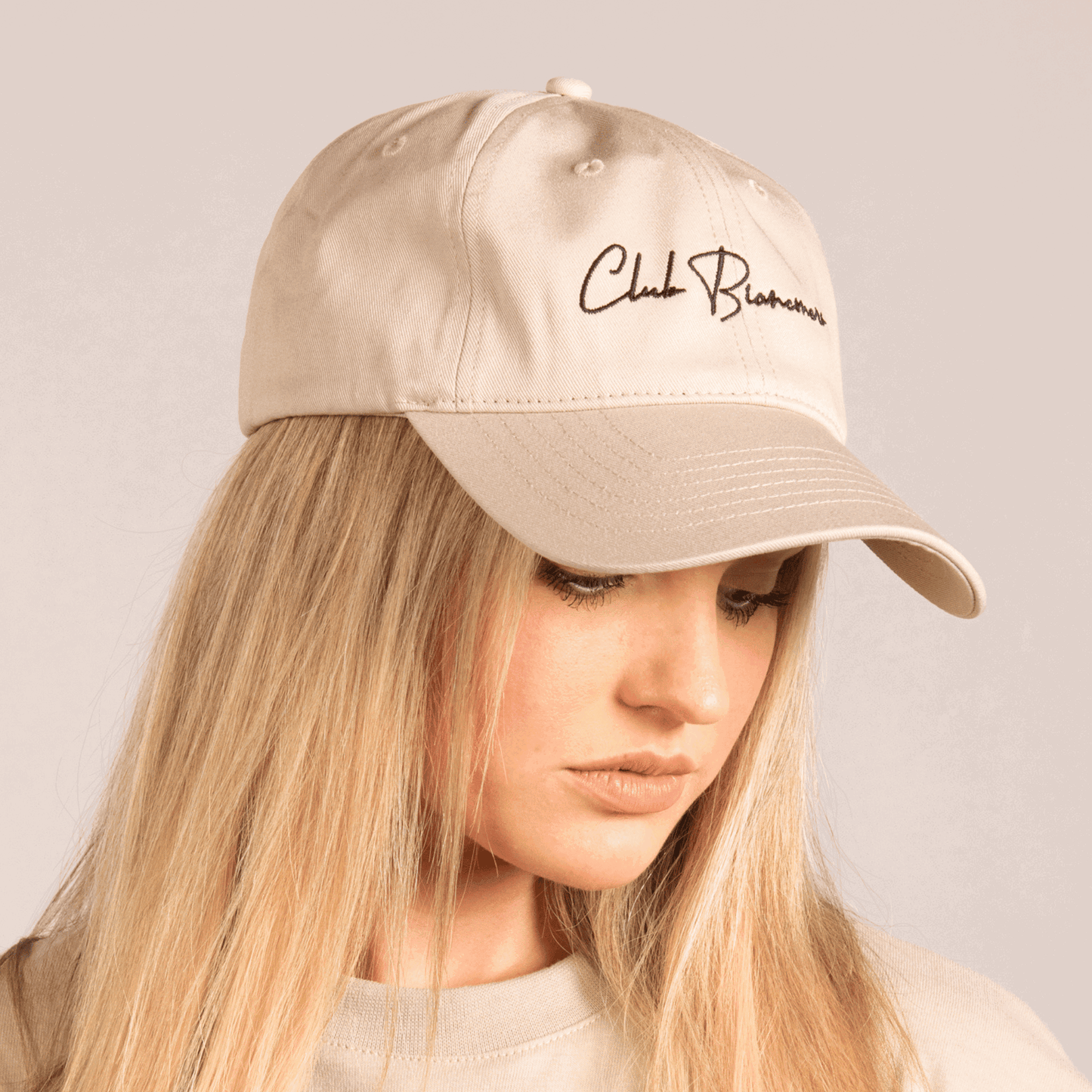 Club Bianconero 6 Panel Cap - Stone - Bianconero MCR