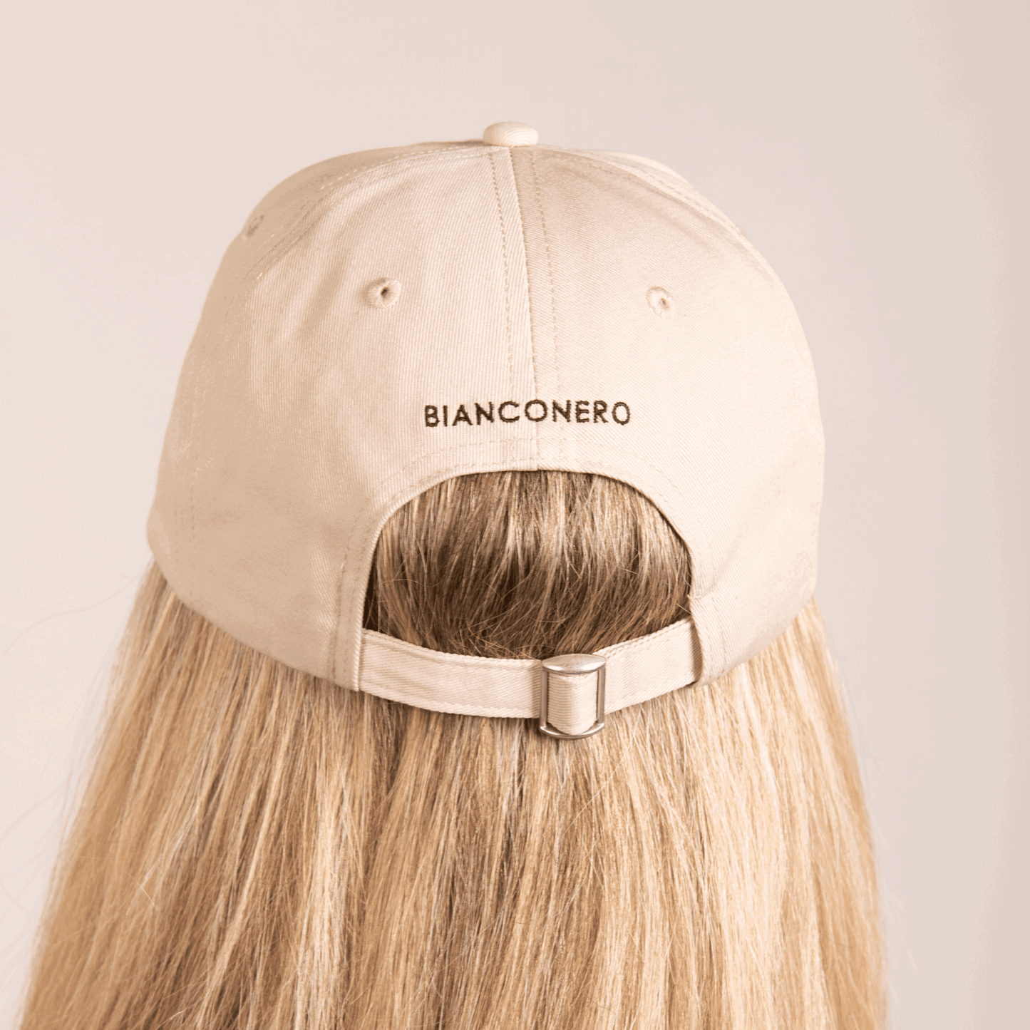 Club Bianconero 6 Panel Cap - Stone - Bianconero MCR