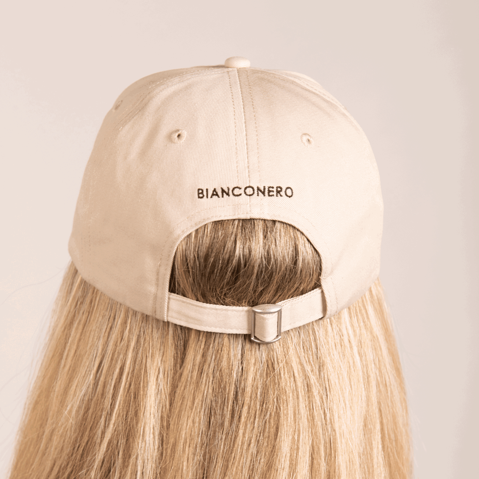 Club Bianconero 6 Panel Cap - Stone - Bianconero MCR