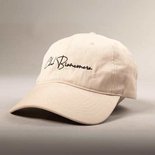 Club Bianconero 6 Panel Cap - Stone - Bianconero MCR