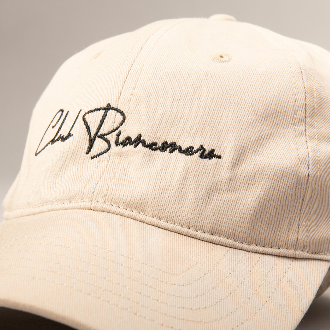 Club Bianconero 6 Panel Cap - Stone - Bianconero MCR