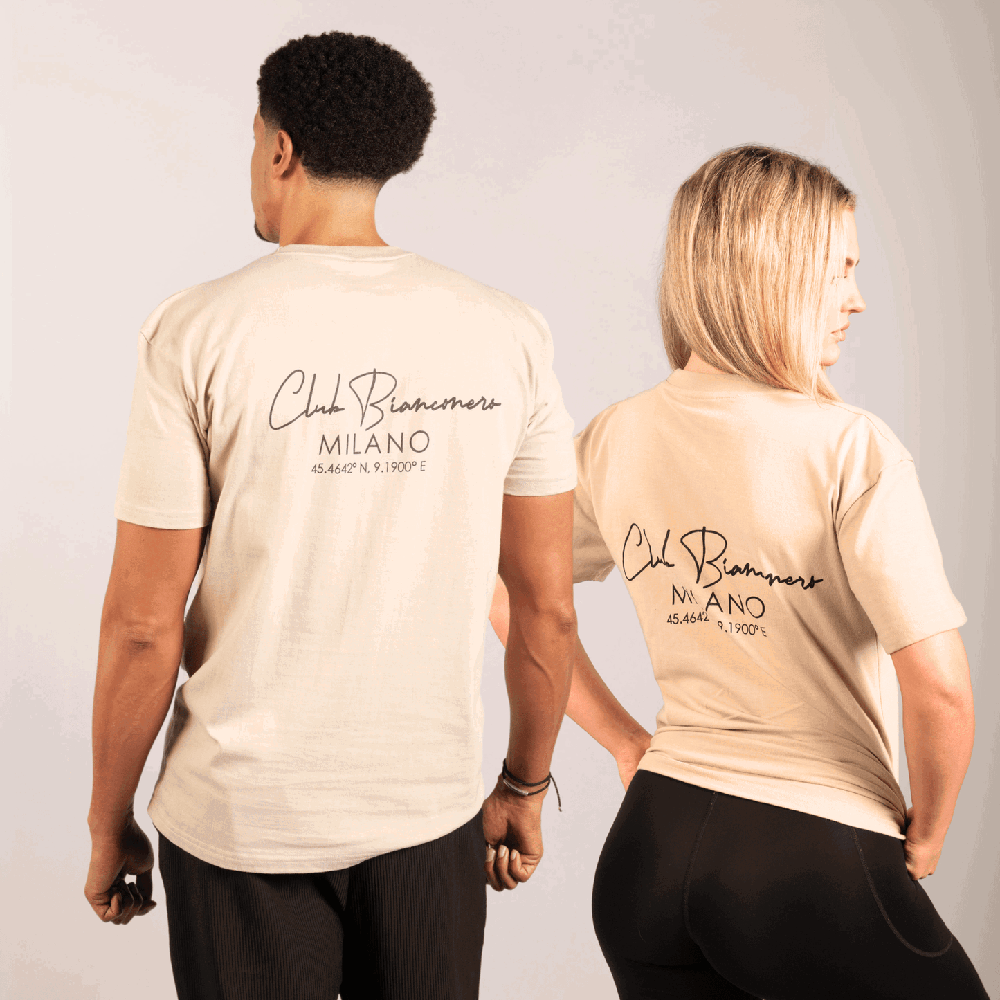 Club Bianconero Relaxed Fit T-Shirt - Taupe - Bianconero MCR