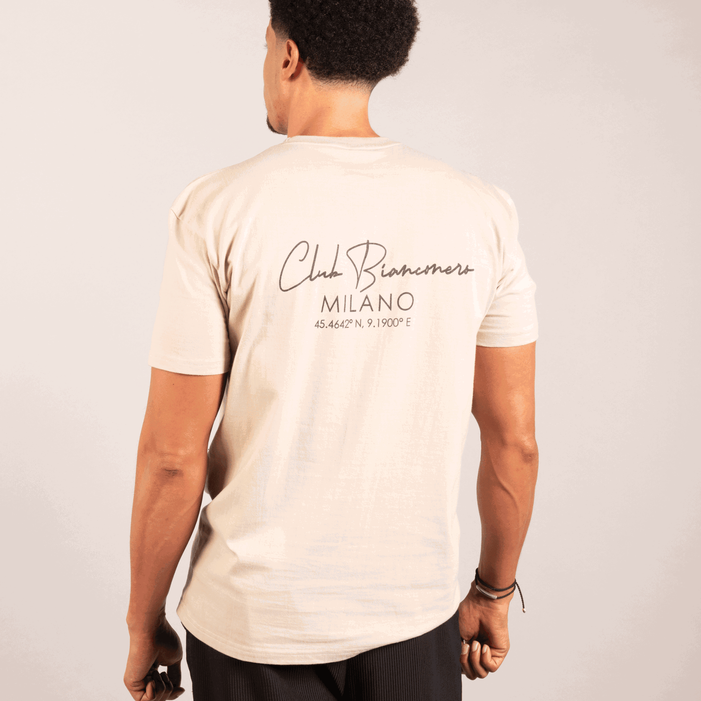 Club Bianconero Relaxed Fit T-Shirt - Taupe - Bianconero MCR
