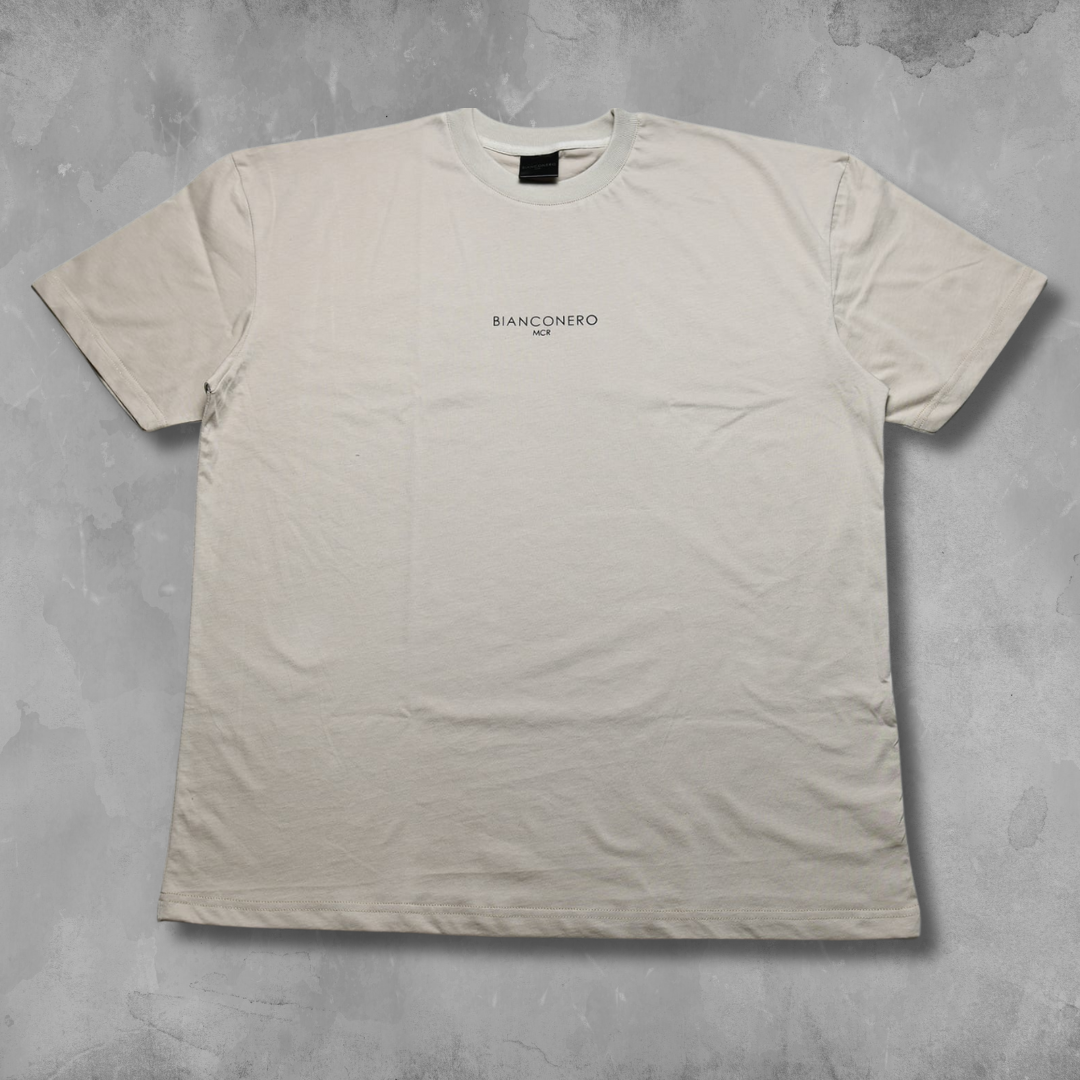 Club Bianconero Relaxed Fit T-Shirt - Taupe - Bianconero MCR