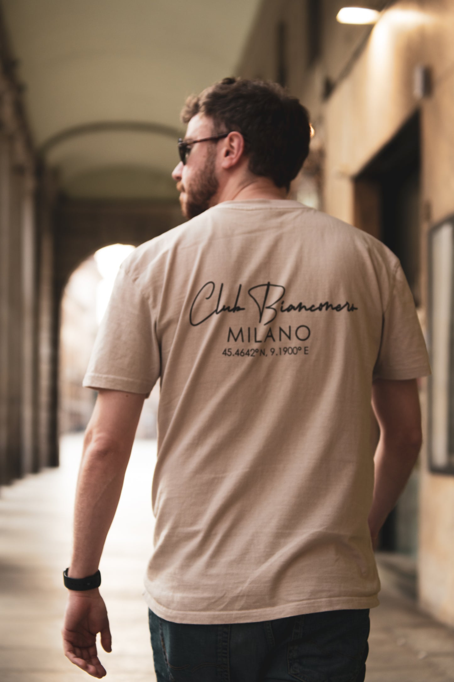 Club Bianconero Relaxed Fit T-Shirt - Taupe