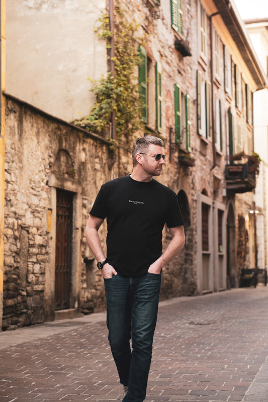 Club Bianconero Relaxed Fit T-Shirt - Nero
