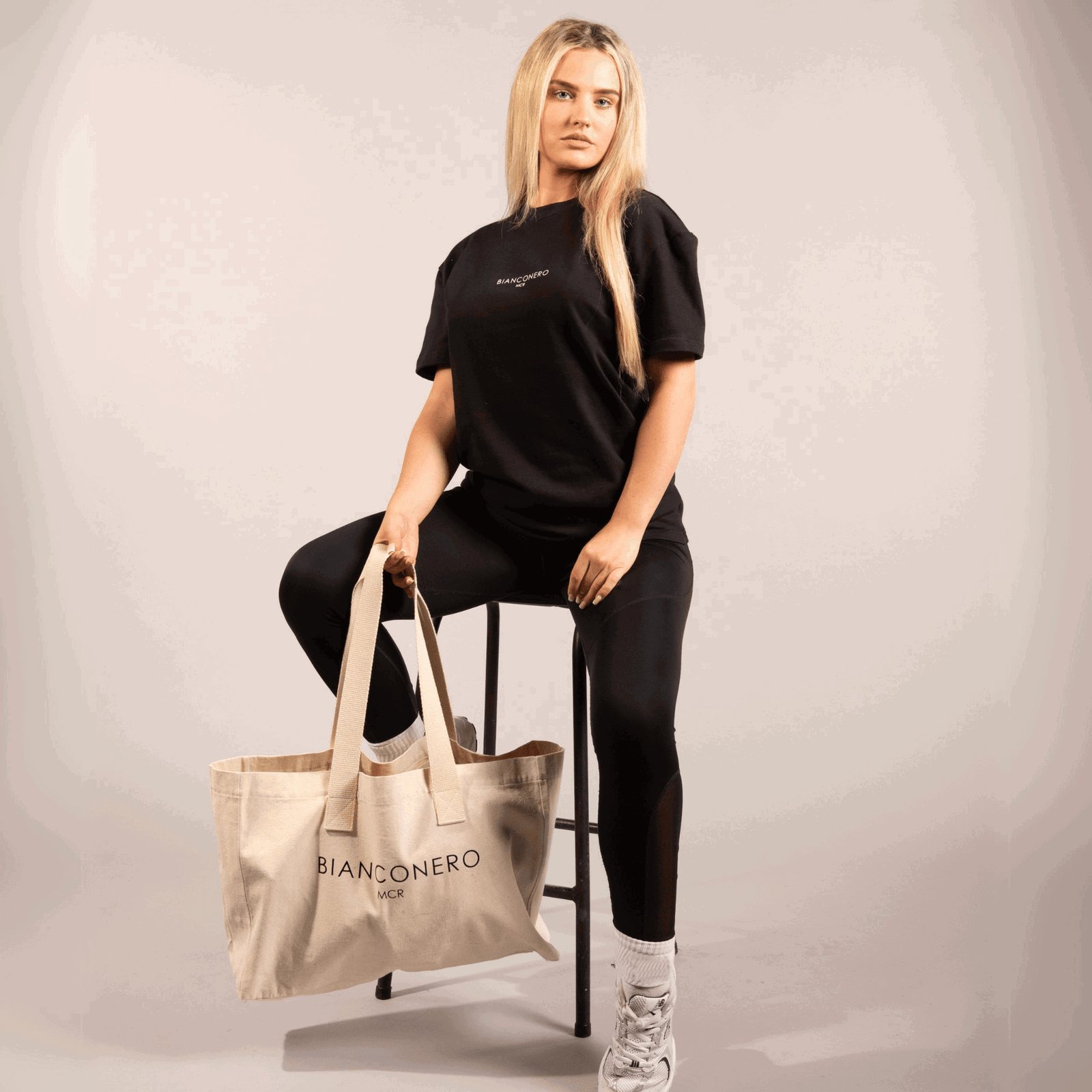 Lifestyle Logo Bag - Naturale - Bianconero MCR