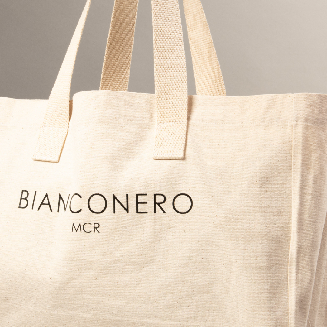 Lifestyle Logo Bag - Naturale - Bianconero MCR
