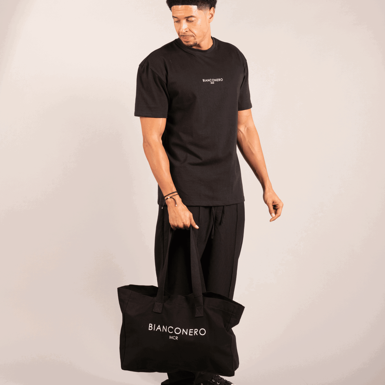 Lifestyle Logo Bag - Nero - Bianconero MCR