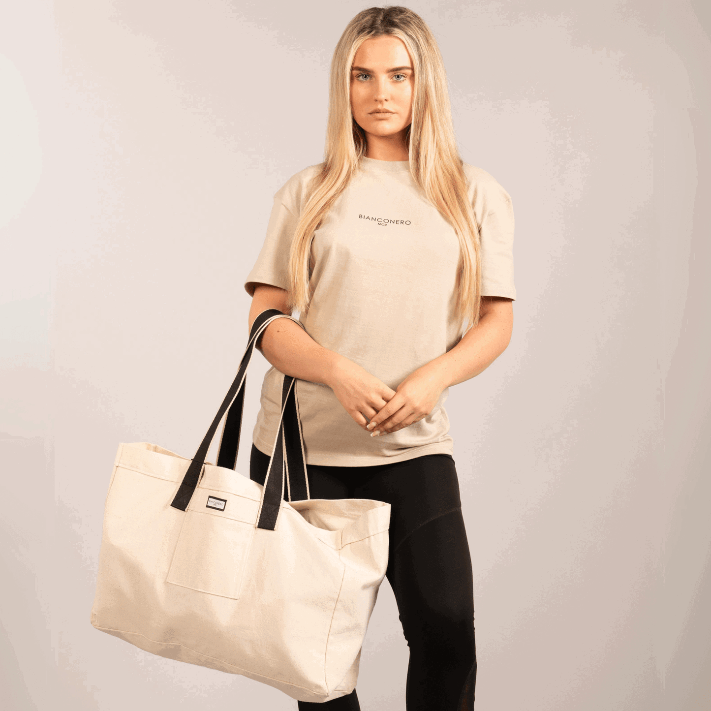 Luxe Lifestyle Bag - Naturale - Bianconero MCR